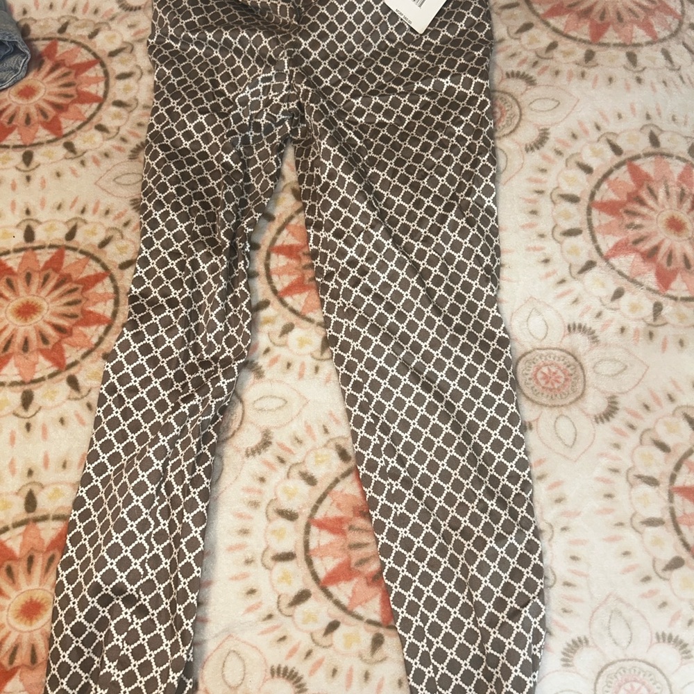 Stylish Gray Patterned Women Jeans